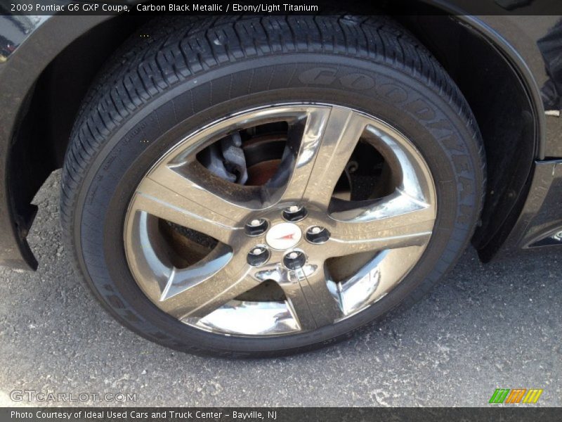 Carbon Black Metallic / Ebony/Light Titanium 2009 Pontiac G6 GXP Coupe