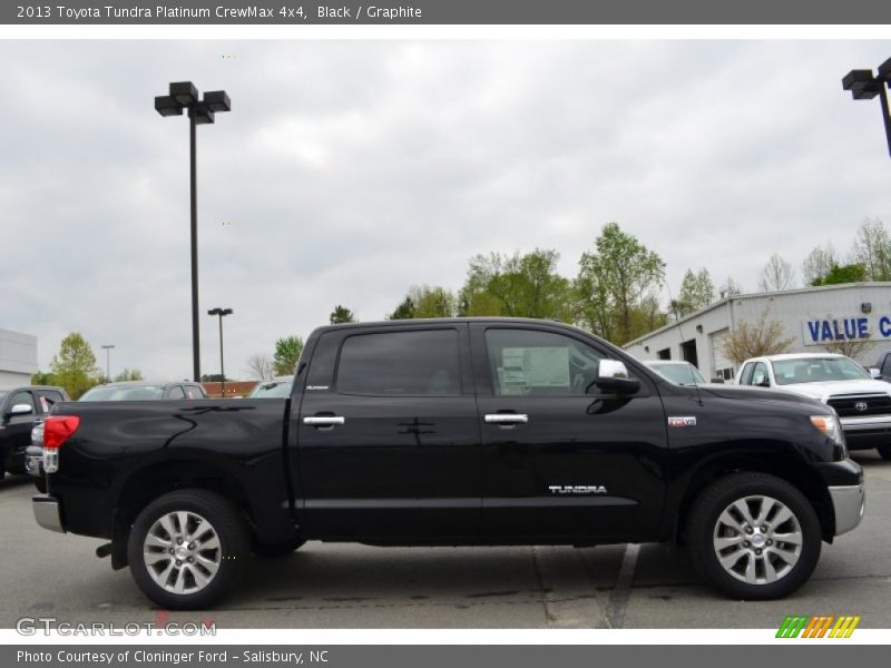 Black / Graphite 2013 Toyota Tundra Platinum CrewMax 4x4