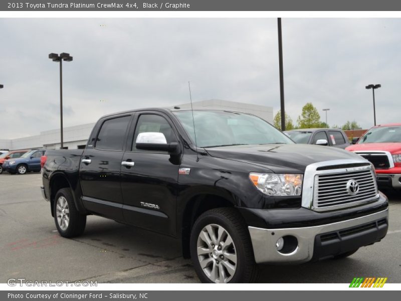 Black / Graphite 2013 Toyota Tundra Platinum CrewMax 4x4