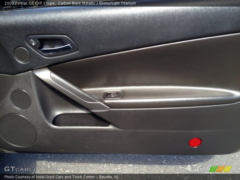 Carbon Black Metallic / Ebony/Light Titanium 2009 Pontiac G6 GXP Coupe