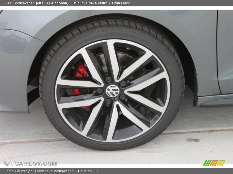 Platinum Gray Metallic / Titan Black 2013 Volkswagen Jetta GLI Autobahn