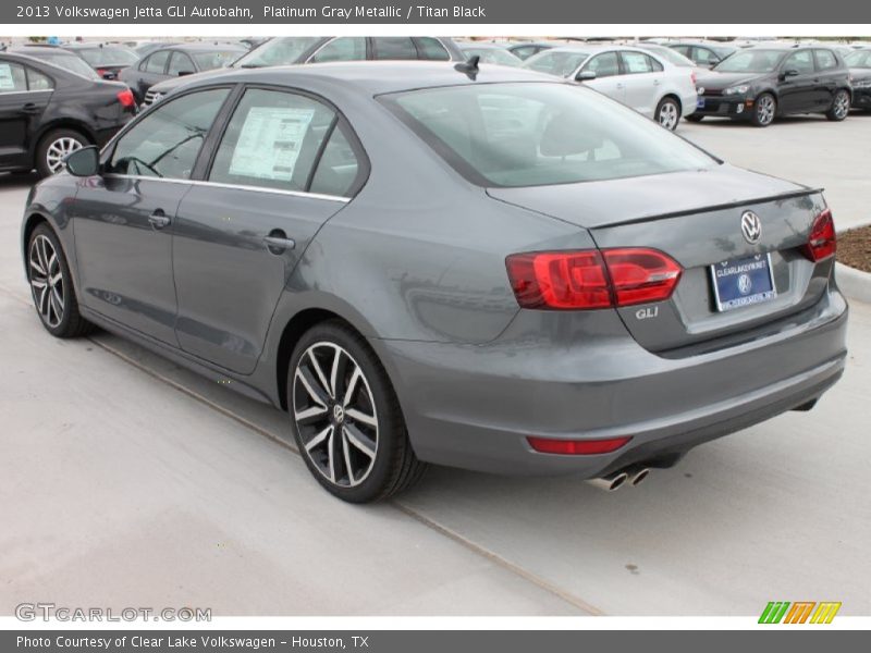 Platinum Gray Metallic / Titan Black 2013 Volkswagen Jetta GLI Autobahn