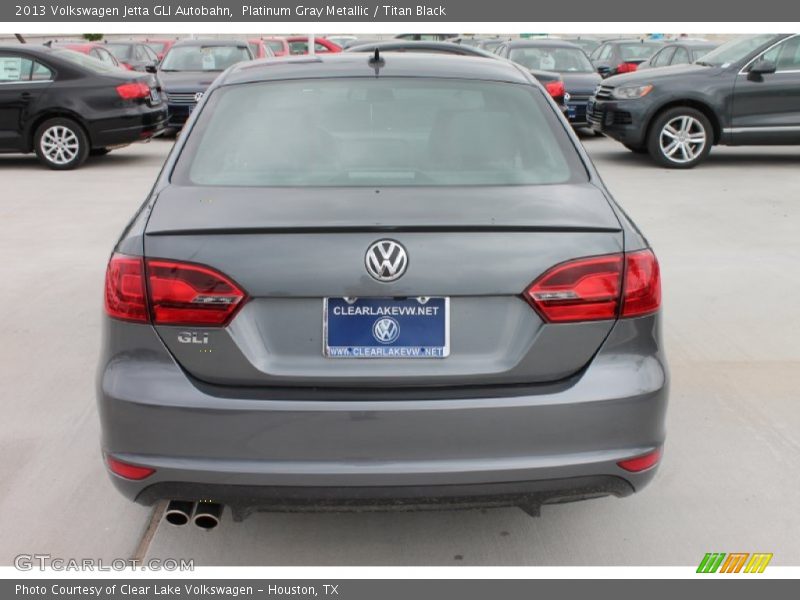 Platinum Gray Metallic / Titan Black 2013 Volkswagen Jetta GLI Autobahn