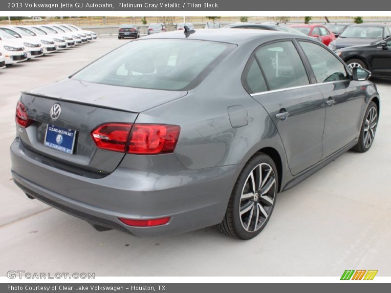 Platinum Gray Metallic / Titan Black 2013 Volkswagen Jetta GLI Autobahn