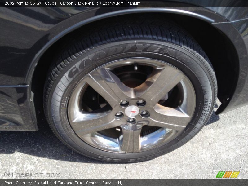 Carbon Black Metallic / Ebony/Light Titanium 2009 Pontiac G6 GXP Coupe