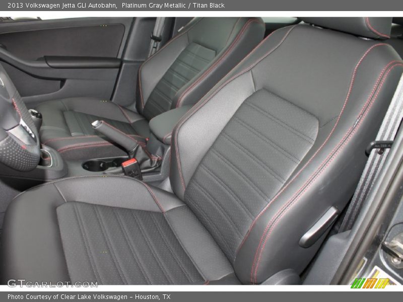 Platinum Gray Metallic / Titan Black 2013 Volkswagen Jetta GLI Autobahn