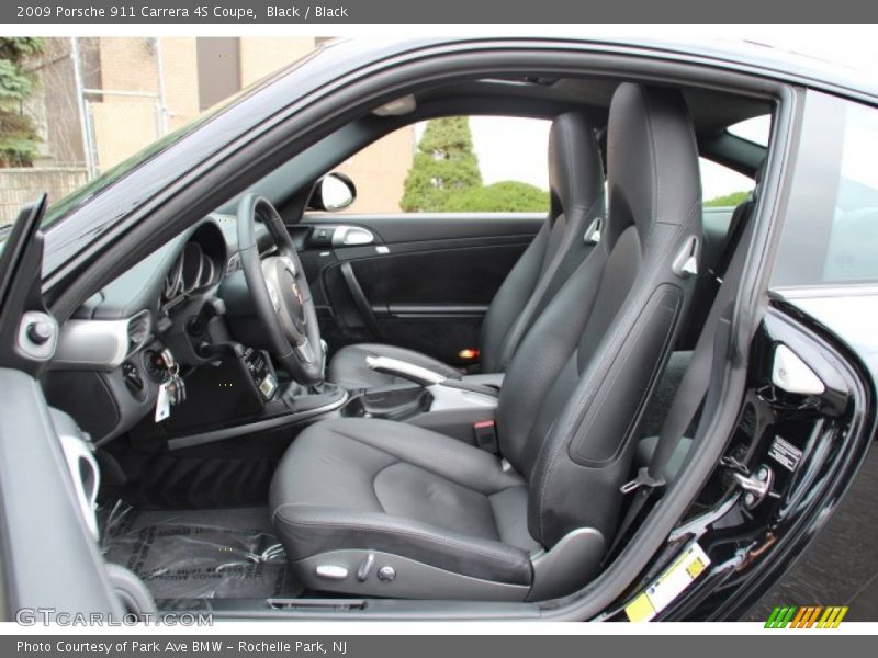 Front Seat of 2009 911 Carrera 4S Coupe