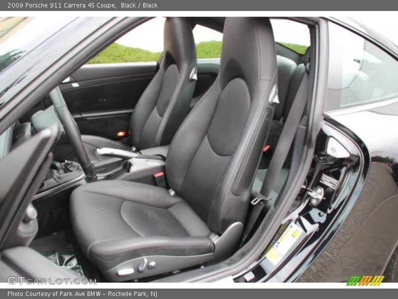 Front Seat of 2009 911 Carrera 4S Coupe