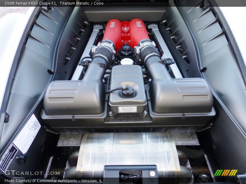  2008 F430 Coupe F1 Engine - 4.3 Liter DOHC 32-Valve VVT V8