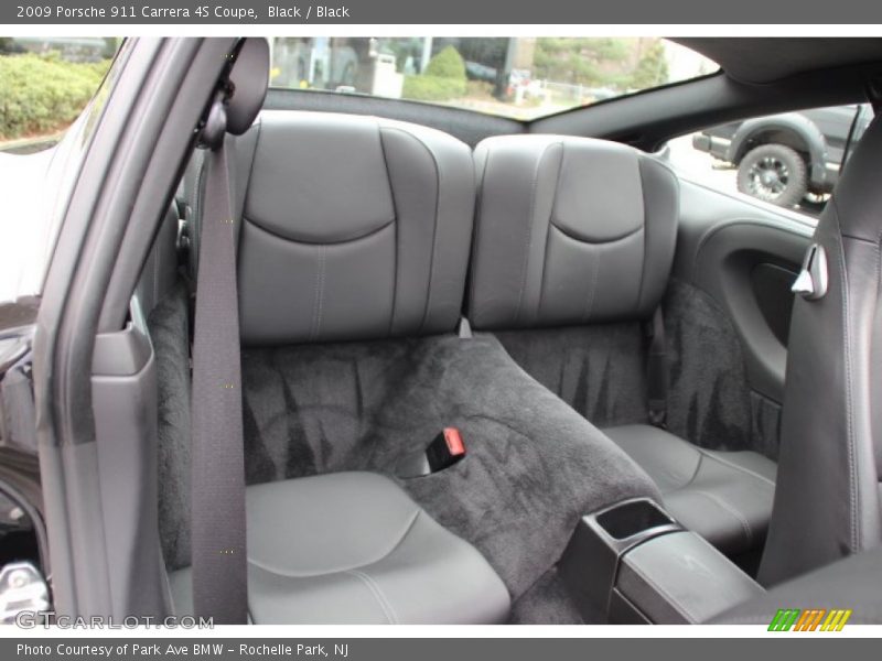 Rear Seat of 2009 911 Carrera 4S Coupe