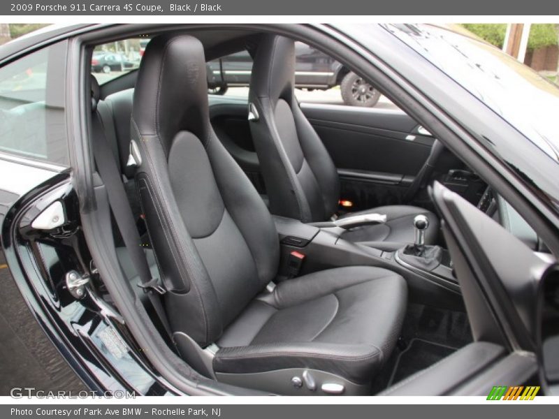 Front Seat of 2009 911 Carrera 4S Coupe