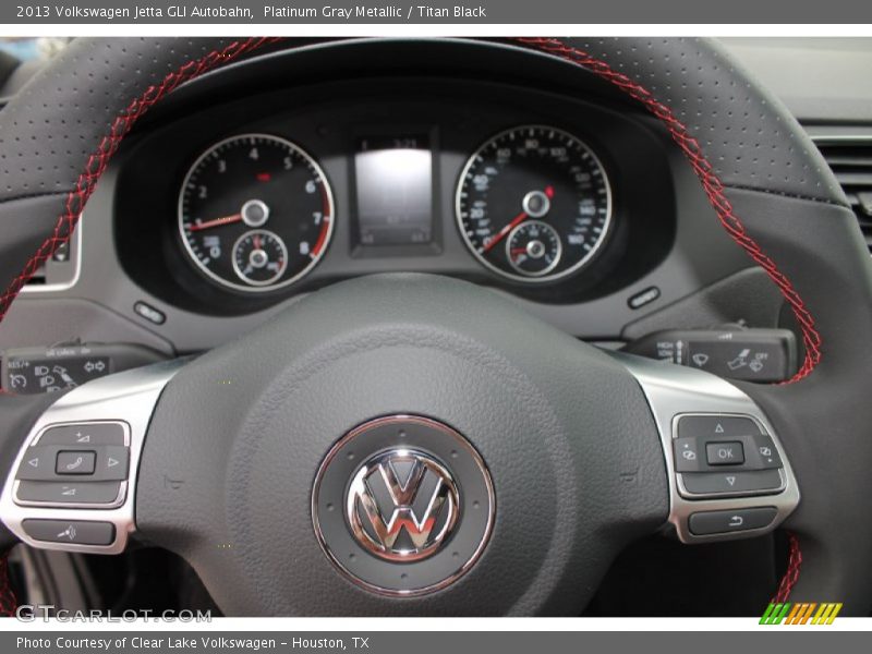 Platinum Gray Metallic / Titan Black 2013 Volkswagen Jetta GLI Autobahn