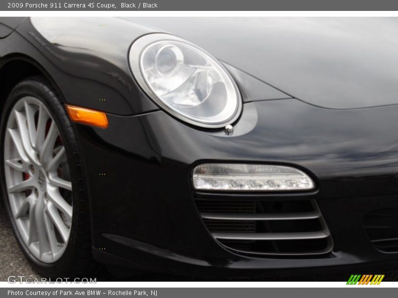 Black / Black 2009 Porsche 911 Carrera 4S Coupe