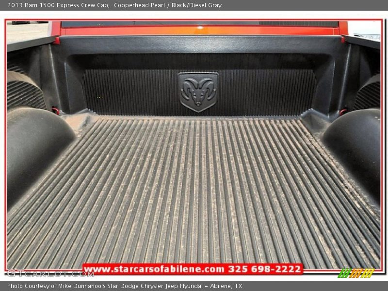 Copperhead Pearl / Black/Diesel Gray 2013 Ram 1500 Express Crew Cab