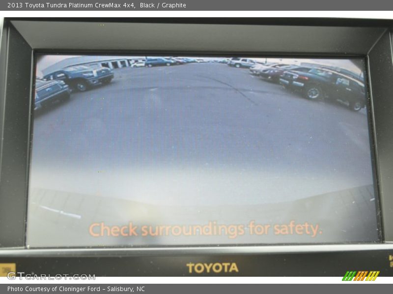 Black / Graphite 2013 Toyota Tundra Platinum CrewMax 4x4