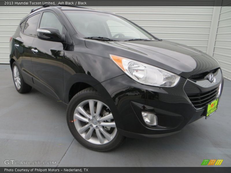 Ash Black / Black 2013 Hyundai Tucson Limited