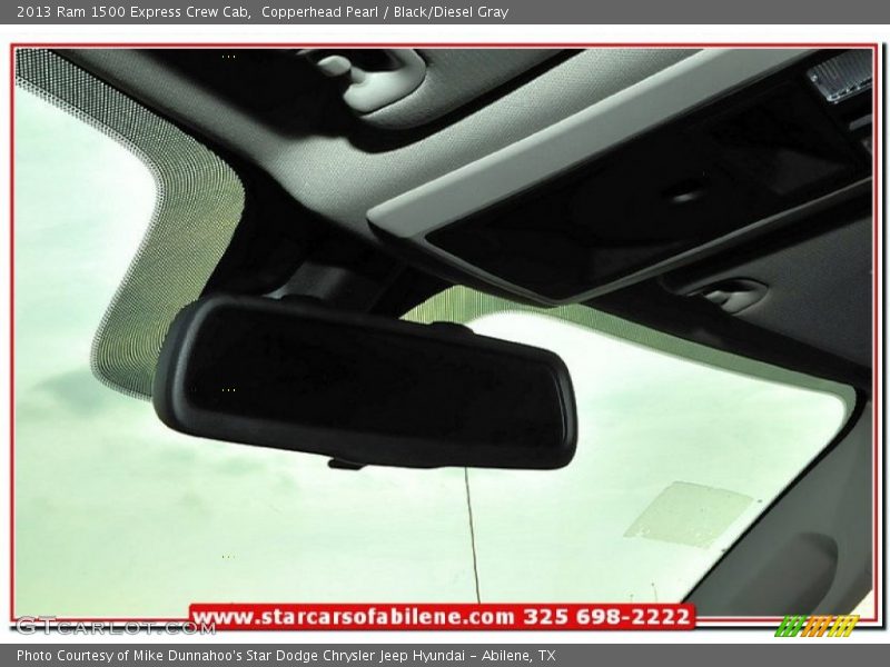 Copperhead Pearl / Black/Diesel Gray 2013 Ram 1500 Express Crew Cab