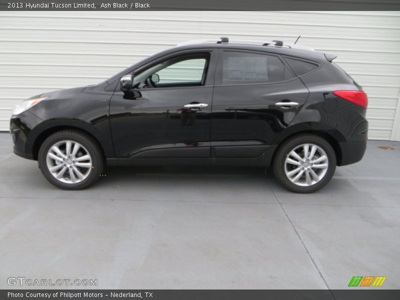 Ash Black / Black 2013 Hyundai Tucson Limited