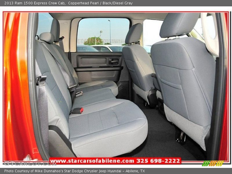 Copperhead Pearl / Black/Diesel Gray 2013 Ram 1500 Express Crew Cab