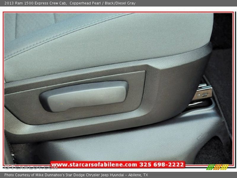 Copperhead Pearl / Black/Diesel Gray 2013 Ram 1500 Express Crew Cab