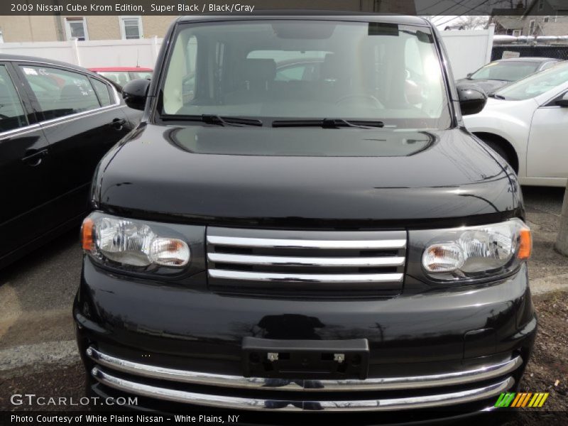 Super Black / Black/Gray 2009 Nissan Cube Krom Edition