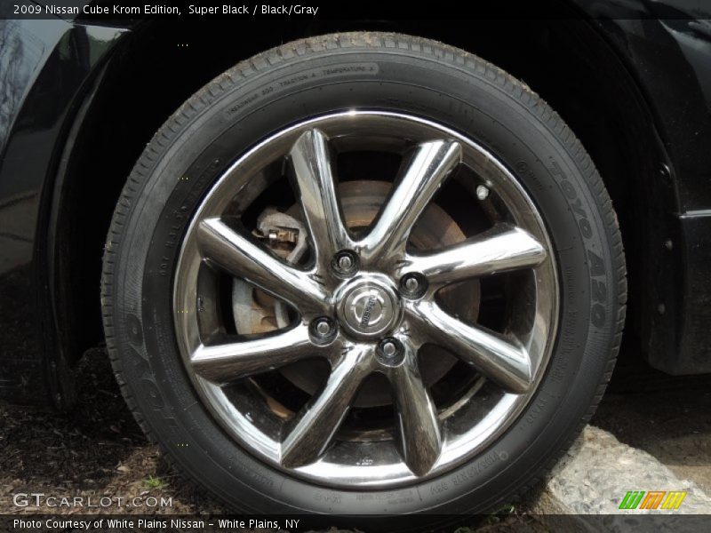 Super Black / Black/Gray 2009 Nissan Cube Krom Edition