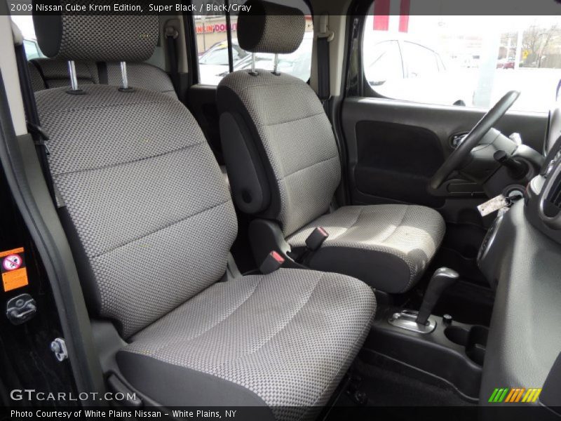 Super Black / Black/Gray 2009 Nissan Cube Krom Edition