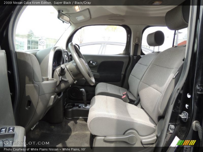 Super Black / Black/Gray 2009 Nissan Cube Krom Edition