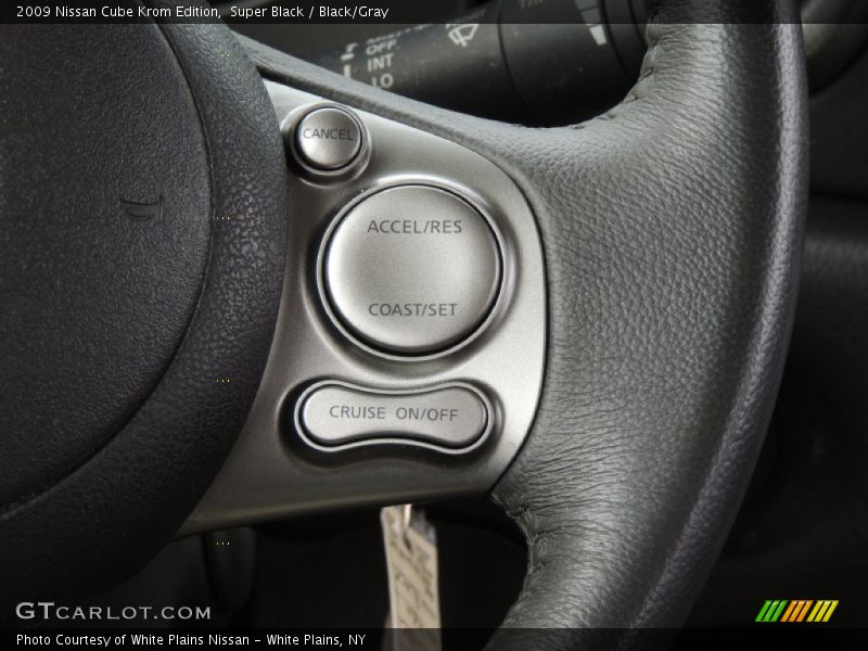 Super Black / Black/Gray 2009 Nissan Cube Krom Edition