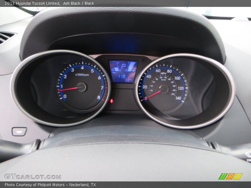 Ash Black / Black 2013 Hyundai Tucson Limited