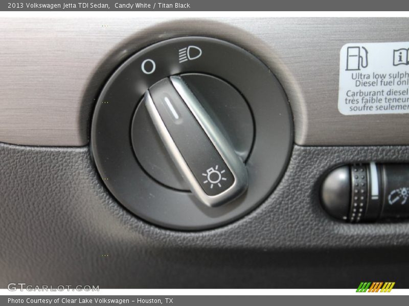 Candy White / Titan Black 2013 Volkswagen Jetta TDI Sedan