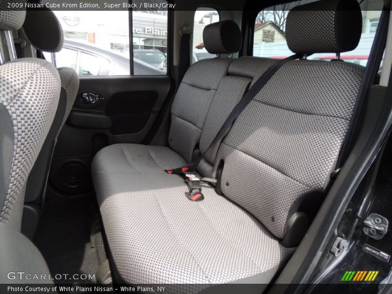 Super Black / Black/Gray 2009 Nissan Cube Krom Edition