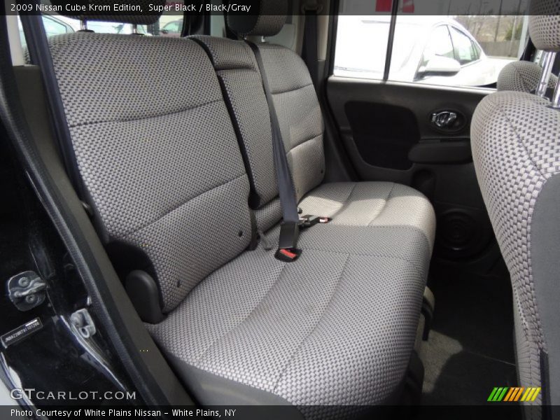 Super Black / Black/Gray 2009 Nissan Cube Krom Edition