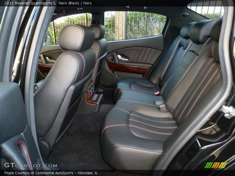Rear Seat of 2013 Quattroporte S
