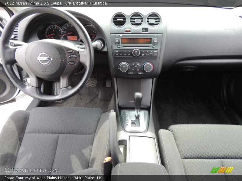 Brilliant Silver / Charcoal 2012 Nissan Altima 2.5 S Coupe