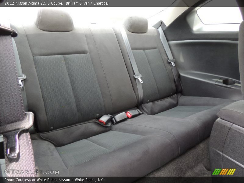 Rear Seat of 2012 Altima 2.5 S Coupe