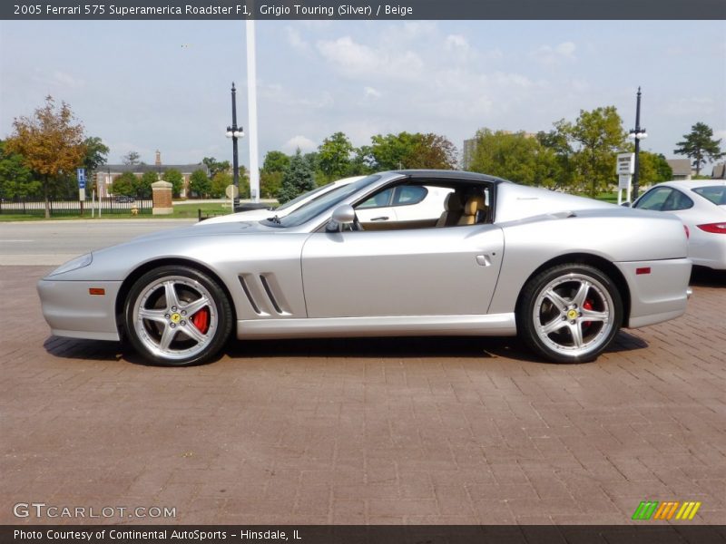  2005 575 Superamerica Roadster F1 Grigio Touring (Silver)