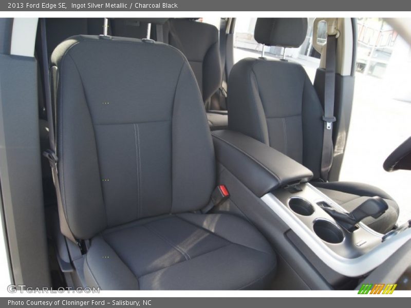 Ingot Silver Metallic / Charcoal Black 2013 Ford Edge SE