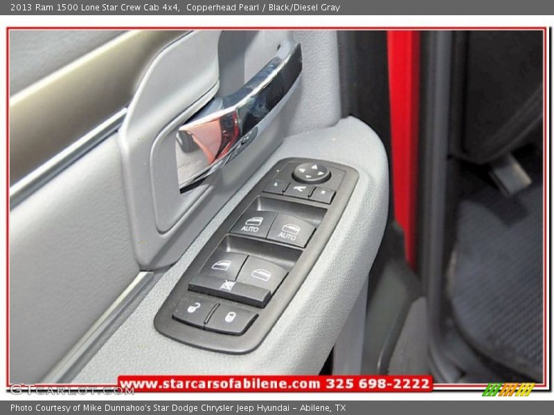Copperhead Pearl / Black/Diesel Gray 2013 Ram 1500 Lone Star Crew Cab 4x4