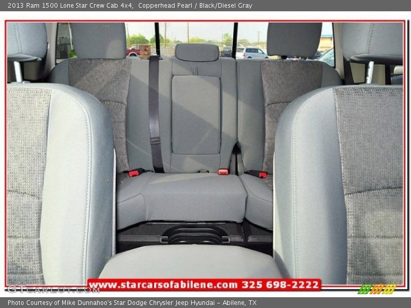 Copperhead Pearl / Black/Diesel Gray 2013 Ram 1500 Lone Star Crew Cab 4x4