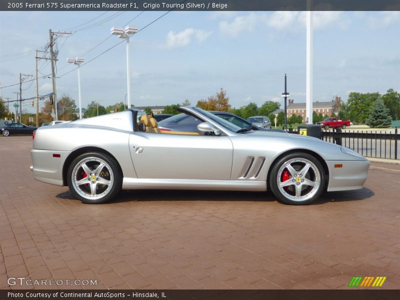  2005 575 Superamerica Roadster F1 Grigio Touring (Silver)