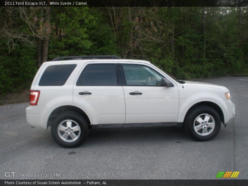 White Suede / Camel 2011 Ford Escape XLT