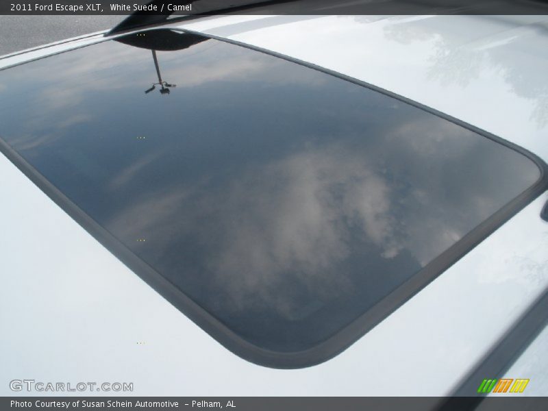 White Suede / Camel 2011 Ford Escape XLT