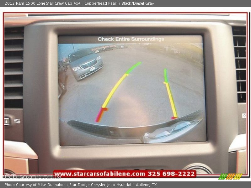 Copperhead Pearl / Black/Diesel Gray 2013 Ram 1500 Lone Star Crew Cab 4x4