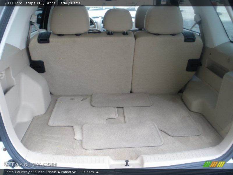 White Suede / Camel 2011 Ford Escape XLT