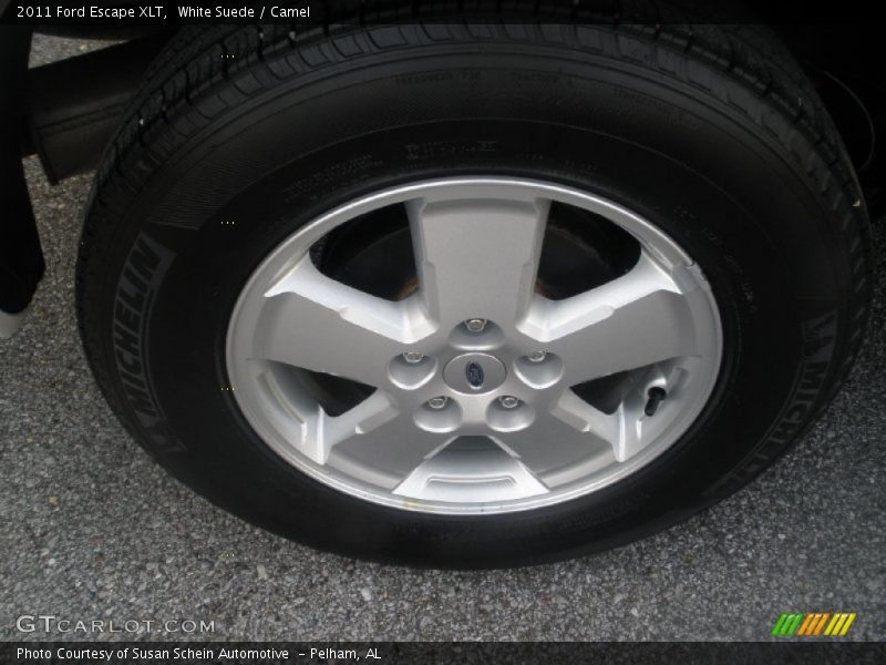 White Suede / Camel 2011 Ford Escape XLT