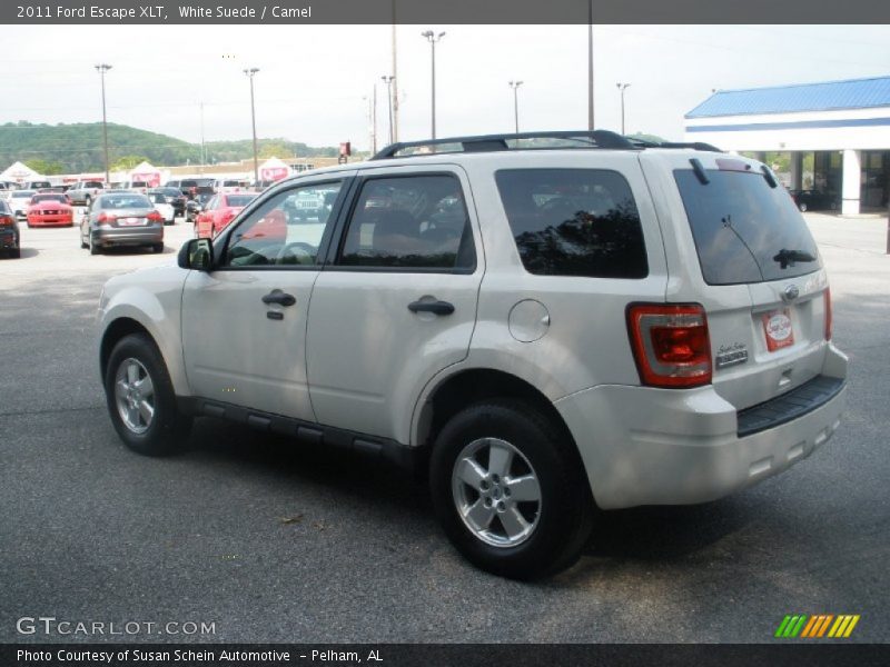 White Suede / Camel 2011 Ford Escape XLT