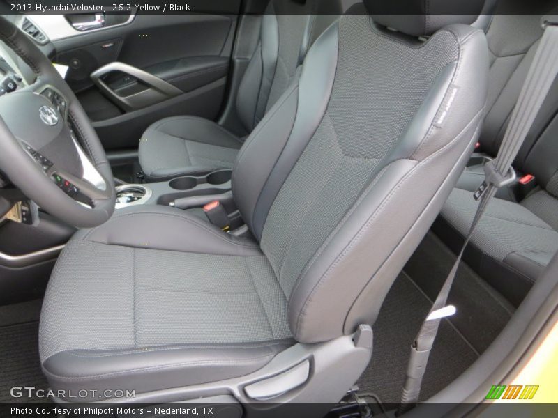 Front Seat of 2013 Veloster 