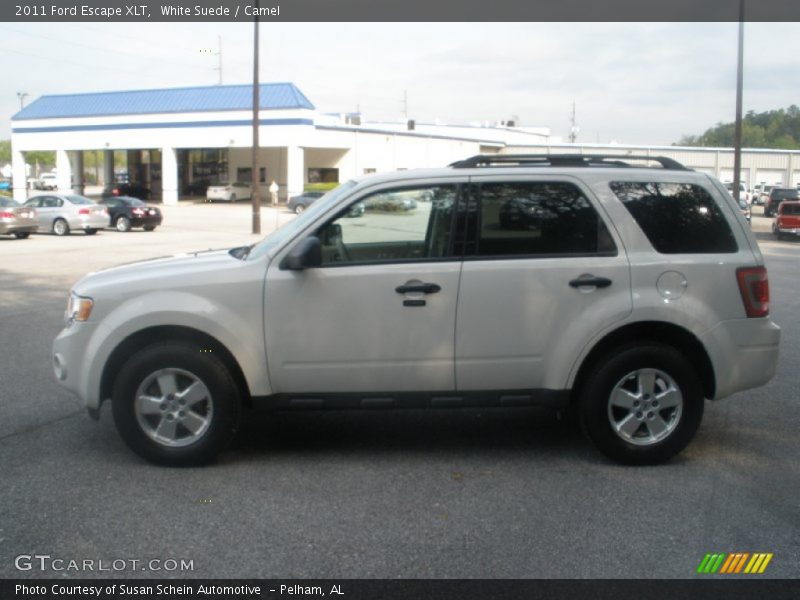 White Suede / Camel 2011 Ford Escape XLT