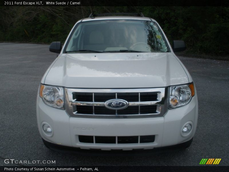 White Suede / Camel 2011 Ford Escape XLT